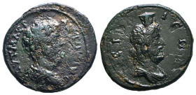 Roman Provincial Coins. Ae, Reference: Condition: Very Fine
Weight: 7.7g Diameter: 24.6mm