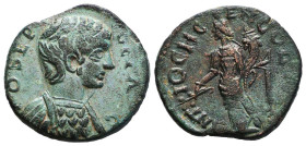 Roman Provincial Coins. Ae, Reference: Condition: Very Fine
Weight: 6.7g Diameter: 21.4mm