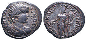 Roman Provincial Coins. Ae, Reference: Condition: Very Fine
Weight: 4.5g Diameter: 23.5mm