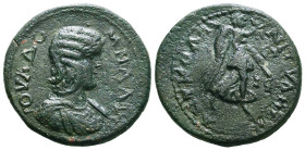 Roman Provincial Coins. Ae, Reference: Condition: Very Fine
Weight: 15.7g Diameter: 30.2mm