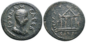 Roman Provincial Coins. Ae, Reference: Condition: Very Fine
Weight: 11.6g Diameter: 26.7mm