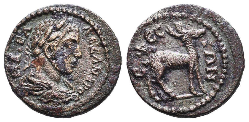Roman Provincial Coins. Ae, Reference: Condition: Very Fine
Weight: 2.9g Diamet...