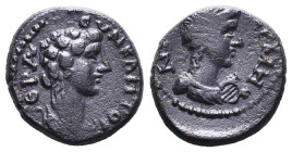 Roman Provincial Coins. Ae, Reference: Condition: Very Fine
Weight: 2.7g Diameter: 15.6mm