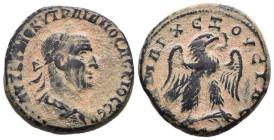 Roman Provincial Coins. Ae, Reference: Condition: Very Fine
Weight: 8.9g Diameter: 23.6mm