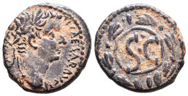 Roman Provincial Coins. Ae, Reference: Condition: Very Fine
Weight: 6.8g Diameter: 22.6mm