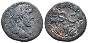 Roman Provincial Coins. Ae, Reference: Condition: Very Fine
Weight: 7.6g Diameter: 23.2mm