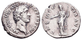 Divus Antoninus Pius. Died A.D. 161. AR denarius Reference: Condition: Very Fine
Weight: 3.1g Diameter: 17mm