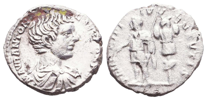 Caracalla. A.D. 198-217. AR denarius Reference: Condition: Very Fine
Weight: 2....
