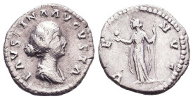 Faustina II. Augusta, A.D. 147-175. AR denarius Reference: Condition: Very Fine
Weight: 3g Diameter: 17.7mm