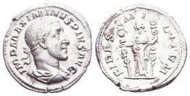 Maximinus I Thrax. A.D. 235-238. AR Antoninianus Reference: Condition: Very Fine
Weight: 3.2g Diameter: 19mm