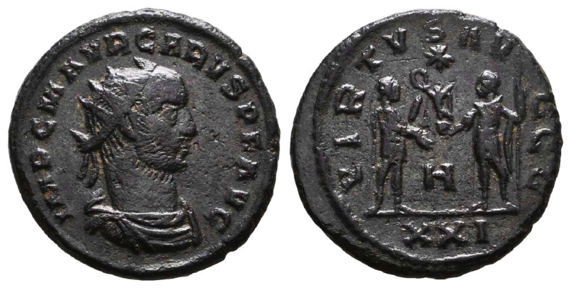 Carus. A.D. 282-283. AE antoninianus Reference: Condition: Very Fine
Weight: 4g...