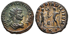 Diocletian. A.D. 284-305. AE antoninianus Reference: Condition: Very Fine
Weight: 2.9g Diameter: 20.6mm
