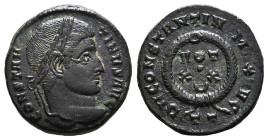 Constantine I. A.D. 307/10-337. AE follis Reference: Condition: Very Fine
Weight: 3.2g Diameter: 17.6mm