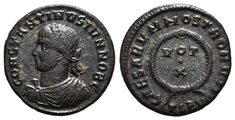 Constantius II. As Caesar, A.D. 324-337. AE follis. Reference: Condition: Very F...