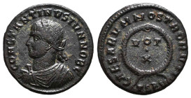 Constantius II. As Caesar, A.D. 324-337. AE follis. Reference: Condition: Very Fine
Weight: 2.8g Diameter: 18.2mm