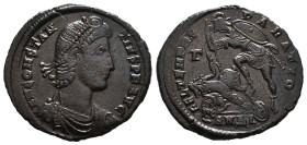 Constantius II. A.D. 337-361. AE 2 heavy majorina Reference: Condition: Very Fine
Weight: 4.3g Diameter: 23.7mm
