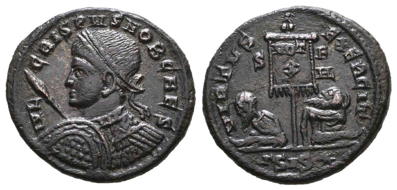 Crispus. Caesar, A.D. 317-326. AE Reference: Condition: Very Fine
Weight: 3.3g ...