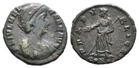 Helena. Augusta, A.D. 324-328/30. Æ follis Reference: Condition: Very Fine
Weight: 1.5g Diameter: 15.6mm