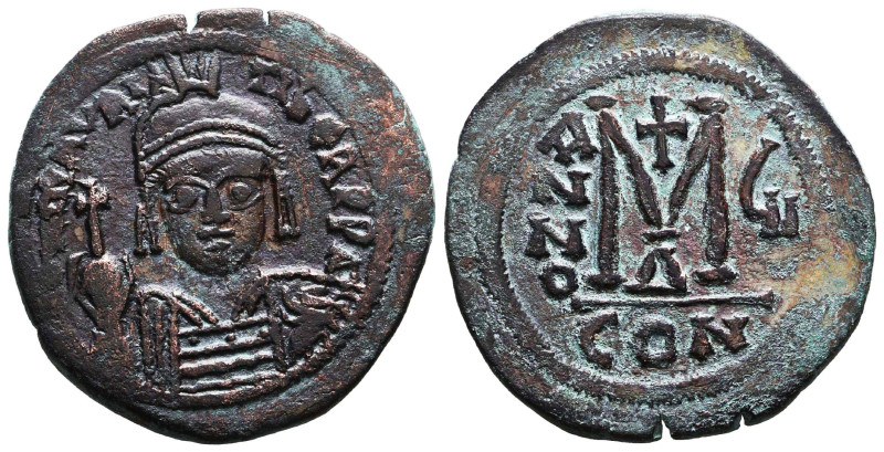 Maurice Tiberius. 582-602. Æ Reference: Condition: Very Fine
Weight: 12.6g Diam...