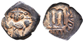 Arab - Byzantine Coins, Ae. Reference: Condition: Very Fine
Weight: 4.5g Diameter: 20.5mm