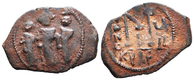 Arab - Byzantine Coins, Ae. Reference: Condition: Very Fine
Weight: 4.9g Diamet...