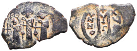 Arab - Byzantine Coins, Ae. Reference: Condition: Very Fine
Weight: 5.8g Diameter: 30.1mm