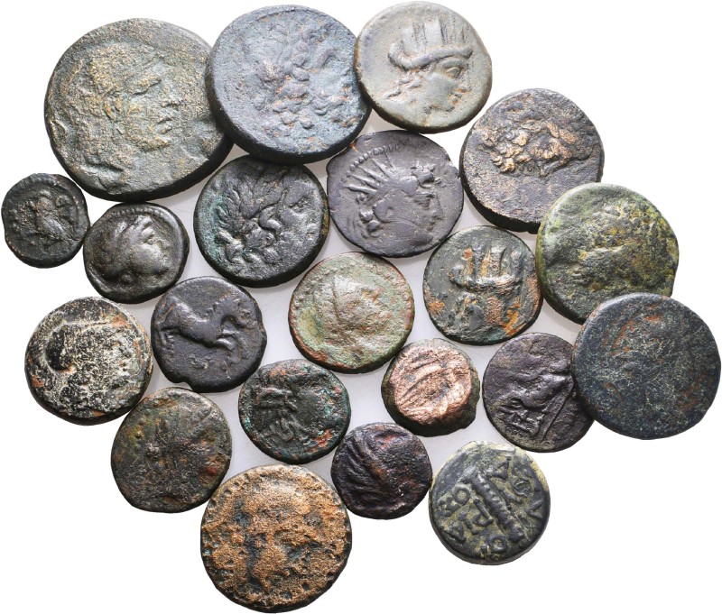 Very Beautiful Greek Lot of 21 Coins Reference: Condition: Very Fine
Weight: Lo...