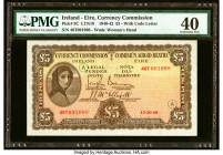 Ireland - Republic (Eire) Currency Commission Ireland 5 Pounds 15.10.1940 Pick 3C PMG Extremely Fine 40. Minor rust. HID09801242017 © 2023 Heritage Au...