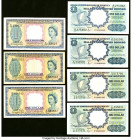 Malaya and British Borneo Board of Commissioners of Currency Group Lot of 7 Examples Fine-Very Fine. Staining is present. HID09801242017 © 2023 Herita...