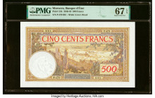 Morocco Banque d'Etat du Maroc 500 Francs 10.11.1948 Pick 15b PMG Superb Gem Unc 67 EPQ. HID09801242017 © 2023 Heritage Auctions | All Rights Reserved...