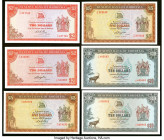 Rhodesia Date Variety Group of 6 Examples Crisp Uncirculated. HID09801242017 © 2023 Heritage Auctions | All Rights Reserved