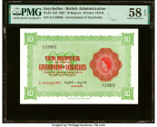 Seychelles Government of Seychelles 10 Rupees 1.1.1967 Pick 12d PMG Choice About Unc 58 EPQ. HID09801242017 © 2023 Heritage Auctions | All Rights Rese...