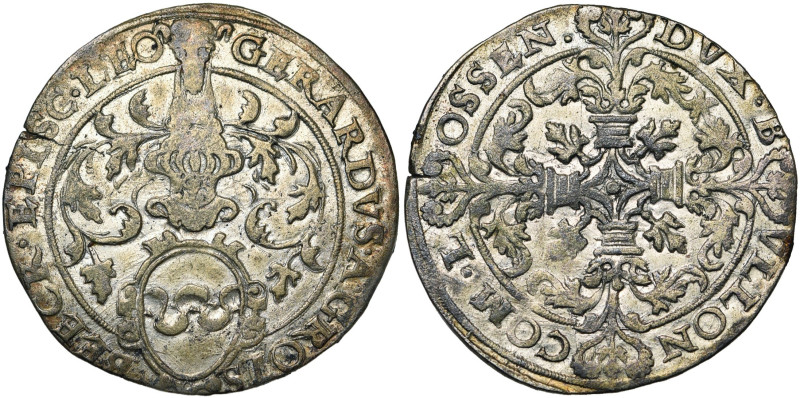 LIEGE, Principauté, Gérard de Groesbeeck (1564-1580), AR sprenger (cinq patards)...