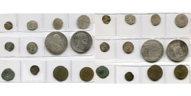 lot de 12 p., dont: France, Lorraine, Henri II, gros, Nancy (2); Angleterre, Jacques Ier, penny; Liège, Maximilien Henri de Bavière, patagon, 1679; Pa...