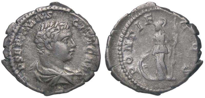 ROMANE IMPERIALI - Geta (209-212) - Denario (AG g. 3)
BB