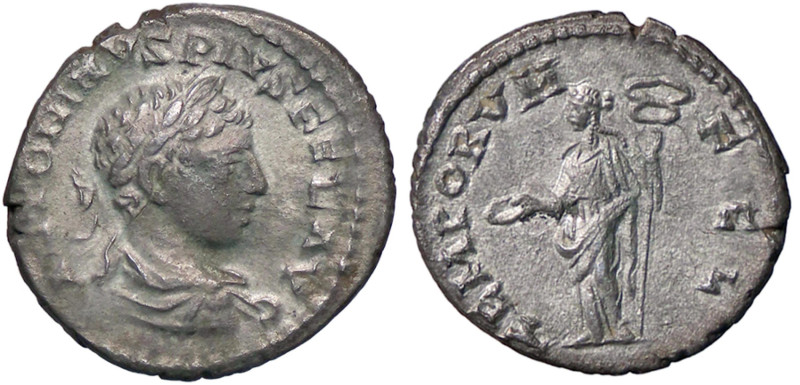 ROMANE IMPERIALI - Elagabalo (218-222) - Denario C. 278 (AG g. 2,25)
BB