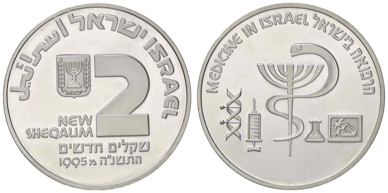 ESTERE - ISRAELE - Repubblica (1948) - 2 New Sheqalim 1995 Kr. 264 AG
FS