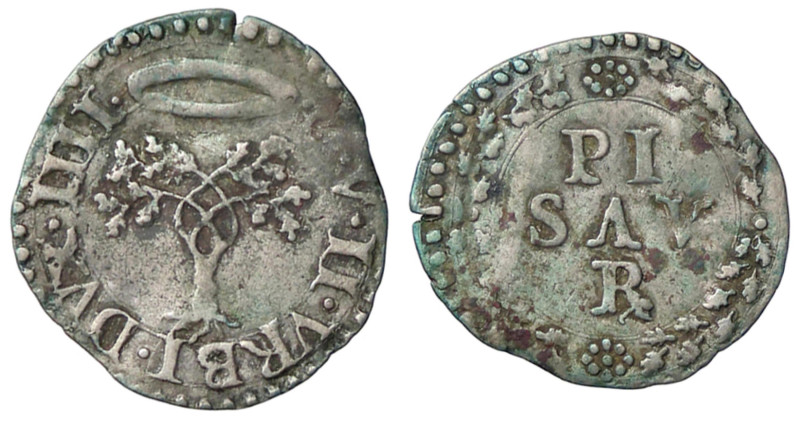 ZECCHE ITALIANE - PESARO - Guidobaldo II (1538-1574) - Bolognino CNI 56/72; Cav....