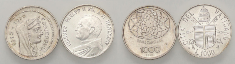 ZECCHE ITALIANE - ROMA - Giovanni Paolo II (1978-2005) - 1.000 Lire 1984 AG Assi...