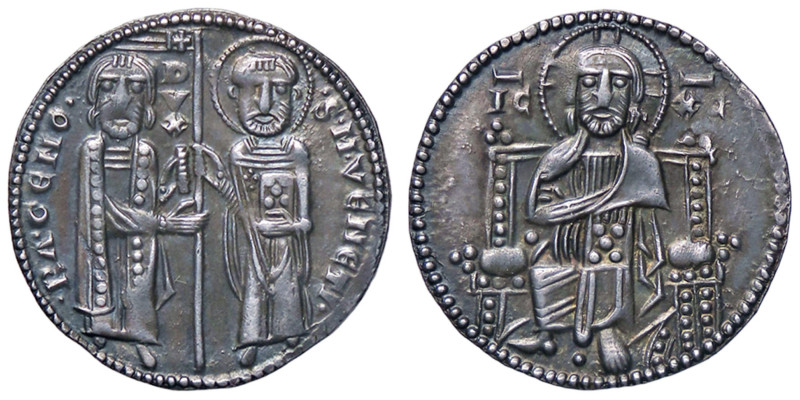 ZECCHE ITALIANE - VENEZIA - Ranieri Zeno (1253-1268) - Grosso matapan Pao. 1 (AG...