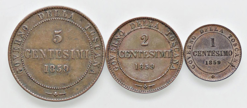 SAVOIA - Vittorio Emanuele II Re eletto (1859-1861) - 5 Centesimi 1859 BI Pag. 4...