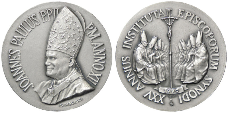 MEDAGLIE - PAPALI - Giovanni Paolo II (1978-2005) - Medaglia A. XII Mont. 12 AG...