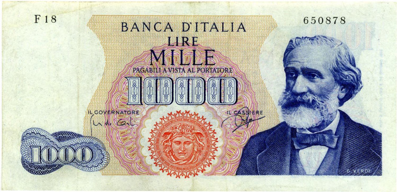 CARTAMONETA - BANCA d'ITALIA - Repubblica Italiana (monetazione in lire) (1946-2...