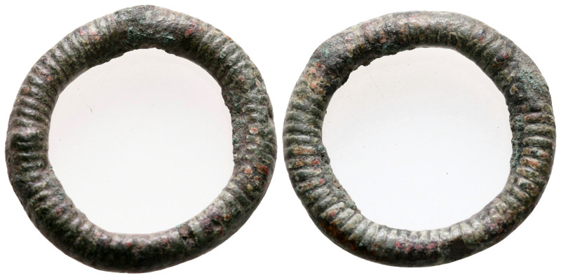 Central Europe. Proto-currency 300-200 BC. 
Ring money Æ

28 mm, 7,20 g


...