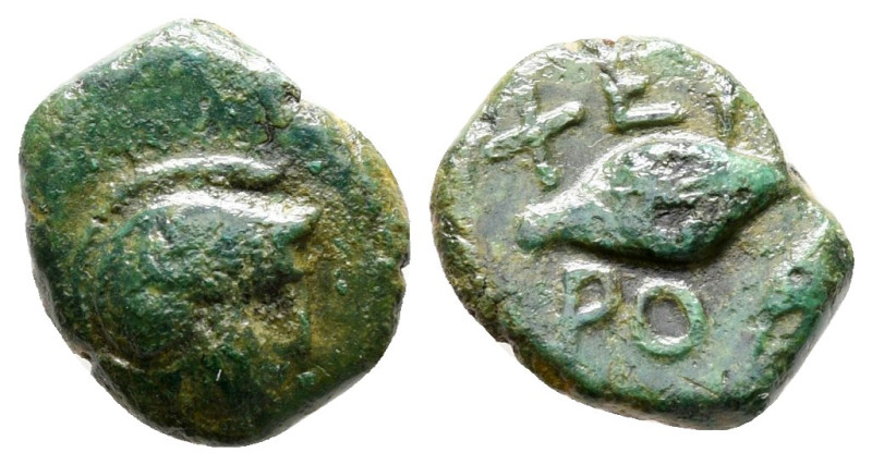 The Thracian Chersonese. Chersonesos circa 309-220 BC. 
Bronze Æ

11 mm, 1,37...