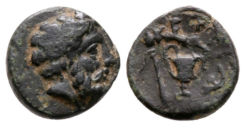 Kings of Thrace. Ketriporis 356-352 BC. 
Bronze Æ

10 mm, 0,99 g



very ...