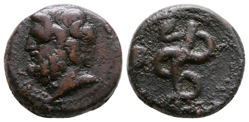 Mysia. Pergamon circa 200-100 BC. 
Bronze Æ

15 mm, 3,82 g



very fine