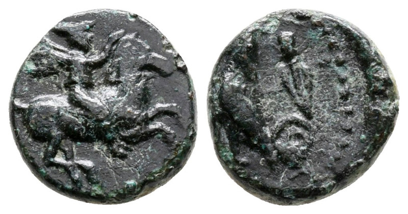 Troas. Dardanos circa 400-200 BC. 
Bronze Æ

11 mm, 1,32 g



very fine