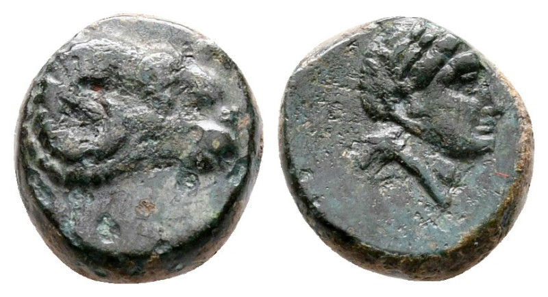 Troas. Kebren circa 400-310 BC. 
Bronze Æ

10 mm, 1,03 g



very fine