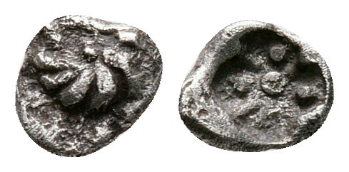 Ionia. Erythrai circa 520-480 BC. 
Tetartemorion AR

5 mm, 0,10 g



very...